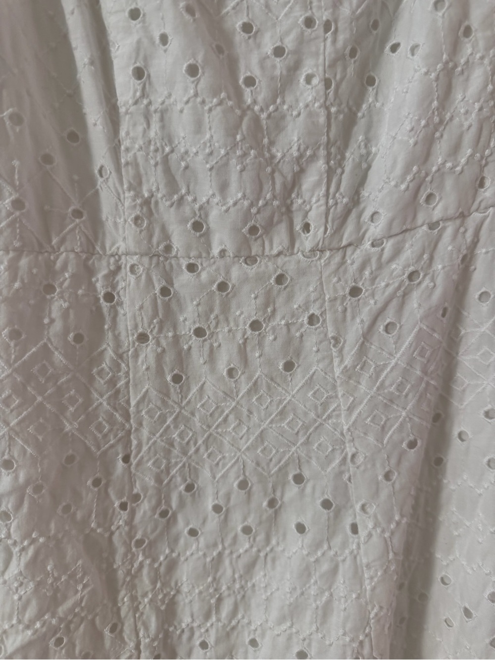 Old Navy White Eyelet Sundress - Picture 2 of 4